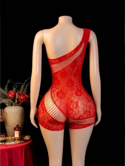 Women's Sexy Hollow Out Mesh Body Stocking