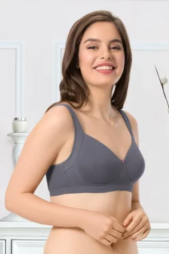 Cotton Non-Padded Non-Wired True Support Bra