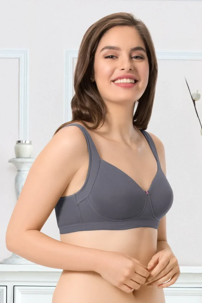 Cotton Non-Padded Non-Wired True Support Bra