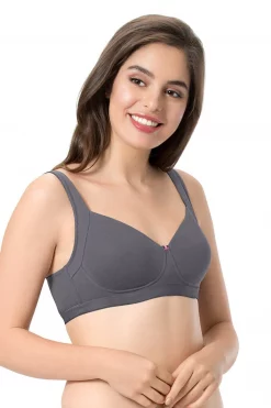 Cotton Non-Padded Non-Wired True Support Bra
