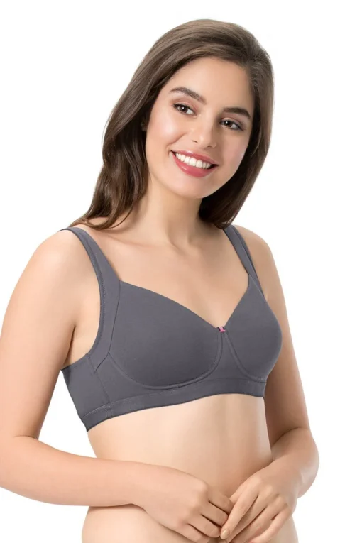 Cotton Non-Padded Non-Wired True Support Bra