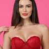 Floral Bra Medium Coverage Underwired Lightly Padded