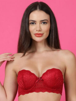Floral Bra Medium Coverage Underwired Lightly Padded