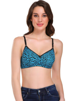 Full Coverage Lightly Padded Animal Print Bra
