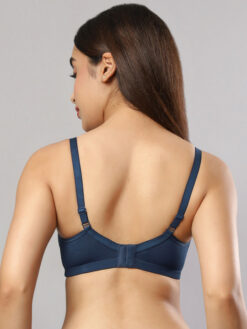 Full Coverage Maternity Bra - Blue