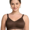 Full Coverage T-Shirt Bra - Brown