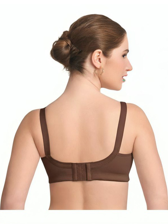 Full Coverage T-Shirt Bra - Brown