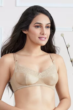 Non-Padded Non-Wired Full Cover Bra