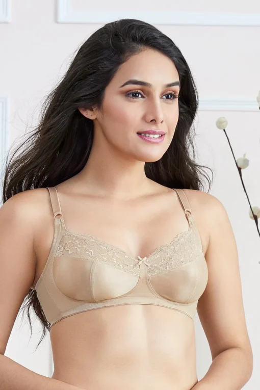 Non-Padded Non-Wired Full Cover Bra