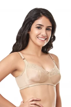 Non-Padded Non-Wired Full Cover Bra