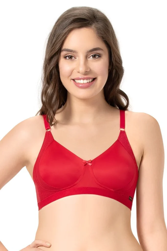Non-Padded Non-Wired Support Full Cover Bra