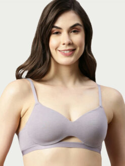 Padded Non-Wired Medium Coverage T shirt Bra