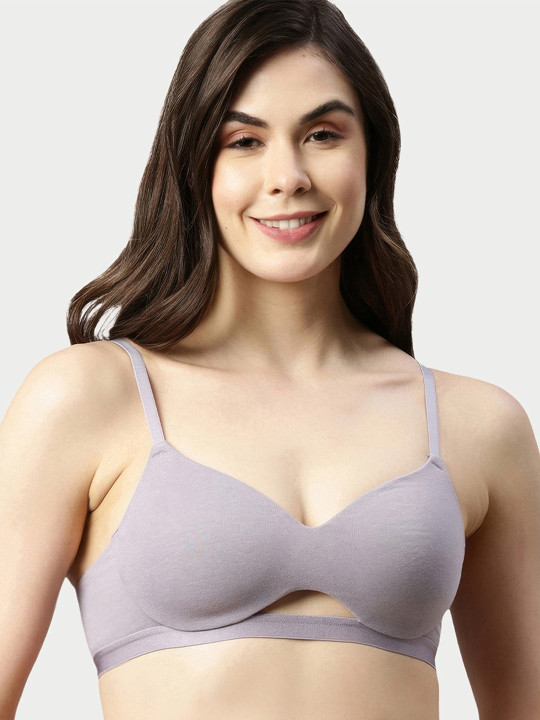 Padded Non-Wired Medium Coverage T shirt Bra