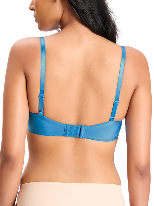 T-Shirt Wireless Padded Bra - Blue