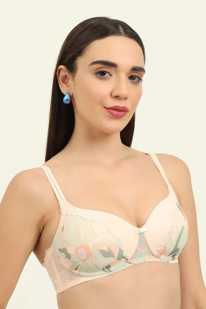 Wire Free Casual Padded T-Shirt Bra