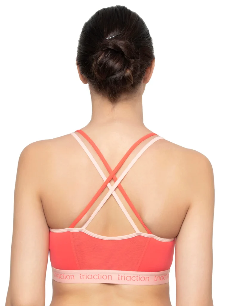 Women Orange Sports Bra
