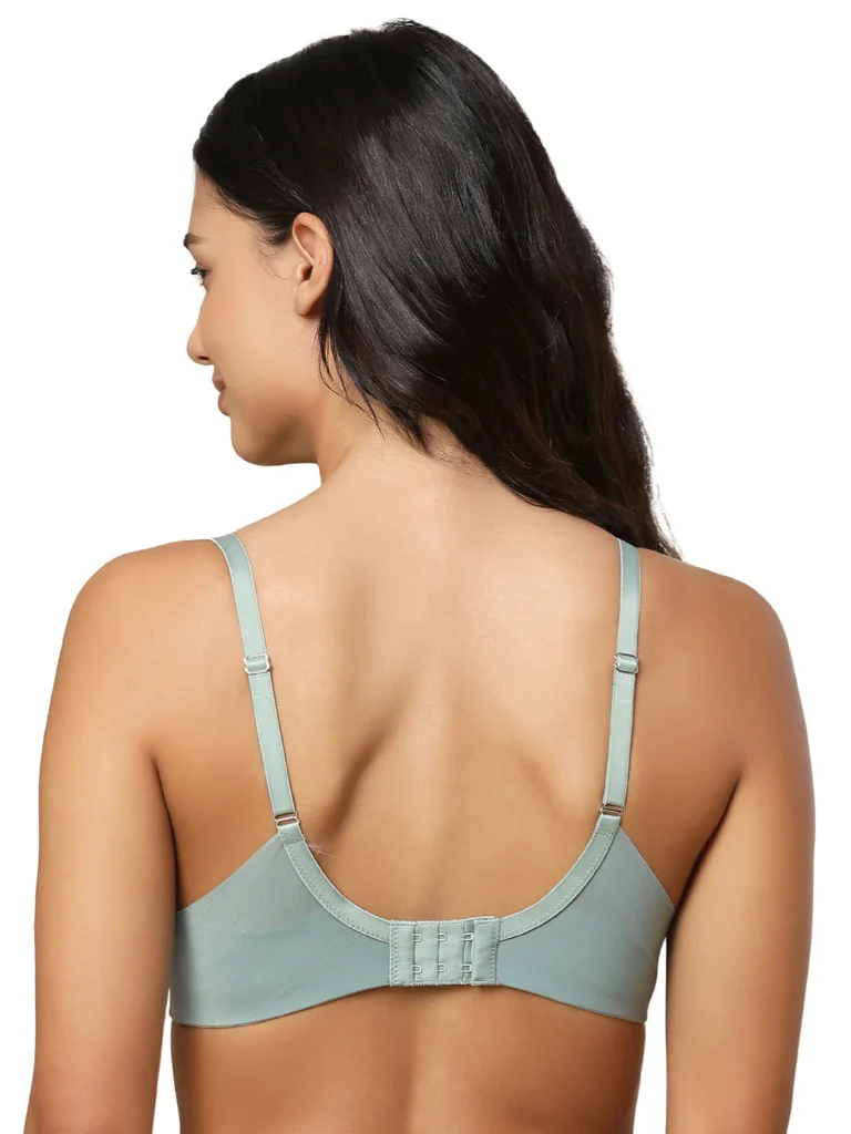 Women T-Shirt Lightly Padded Bra - Blue