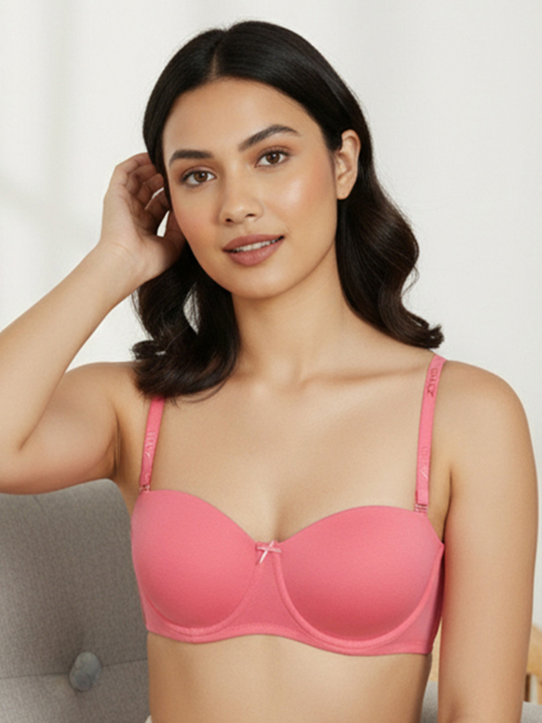 Medium Coverage Lightly Padded Strapless Everyday Bra