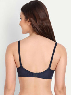 Full Coverage Non Padded Bra - Blue