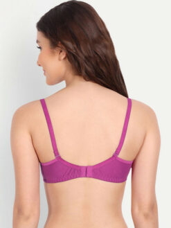 Full Coverage Non Padded Bra - Pink