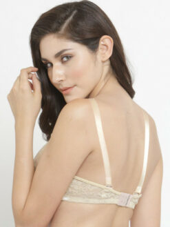 Half Coverage Underwired Heavily Padded Strapless Bra