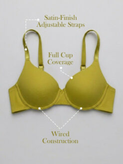 Lightly Padded Contour Deep Coverage Bra