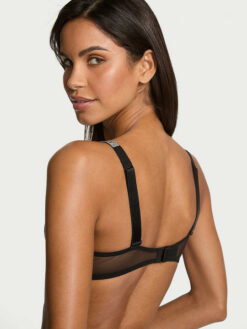 Sexy Lace Medium Coverage Underwired Lightly Padded Demi Bra