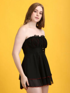 Strapless Baby Doll Honeymoon Nighty
