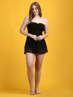 Strapless Baby Doll Honeymoon Nighty