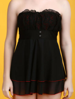 Strapless Baby Doll Honeymoon Nighty