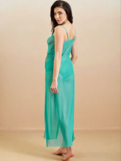 Women Sheer Long Nightwear Baby Doll