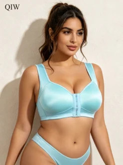Women's Front Closure Non Padded Bra