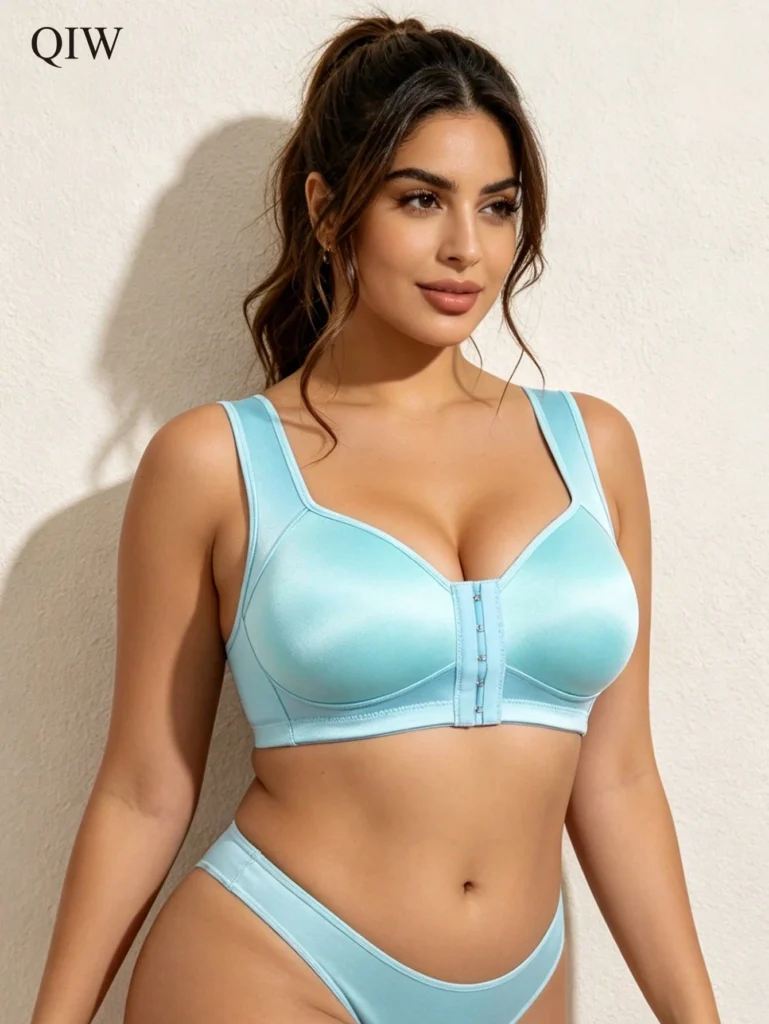 Women's Front Closure Non Padded Bra