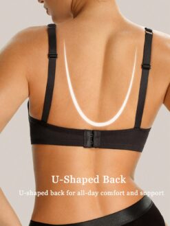 Women's Solid Color Comfortable Smooth Seamless Push-Up Bra