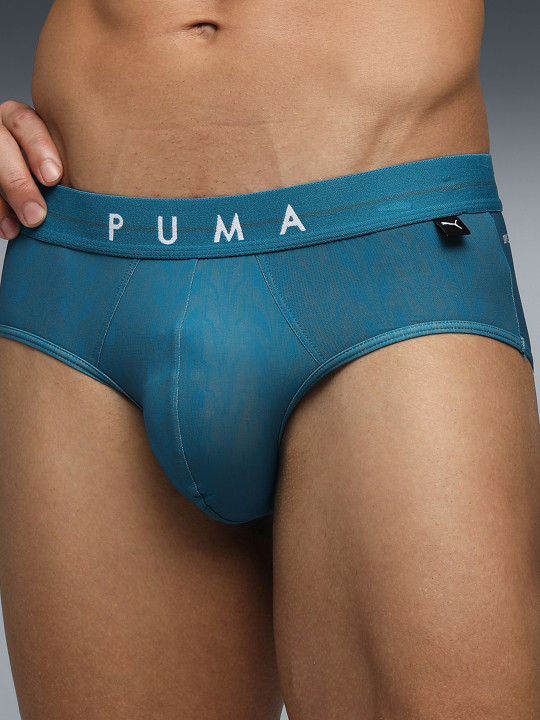 Men Cotton Solid Brief Panty