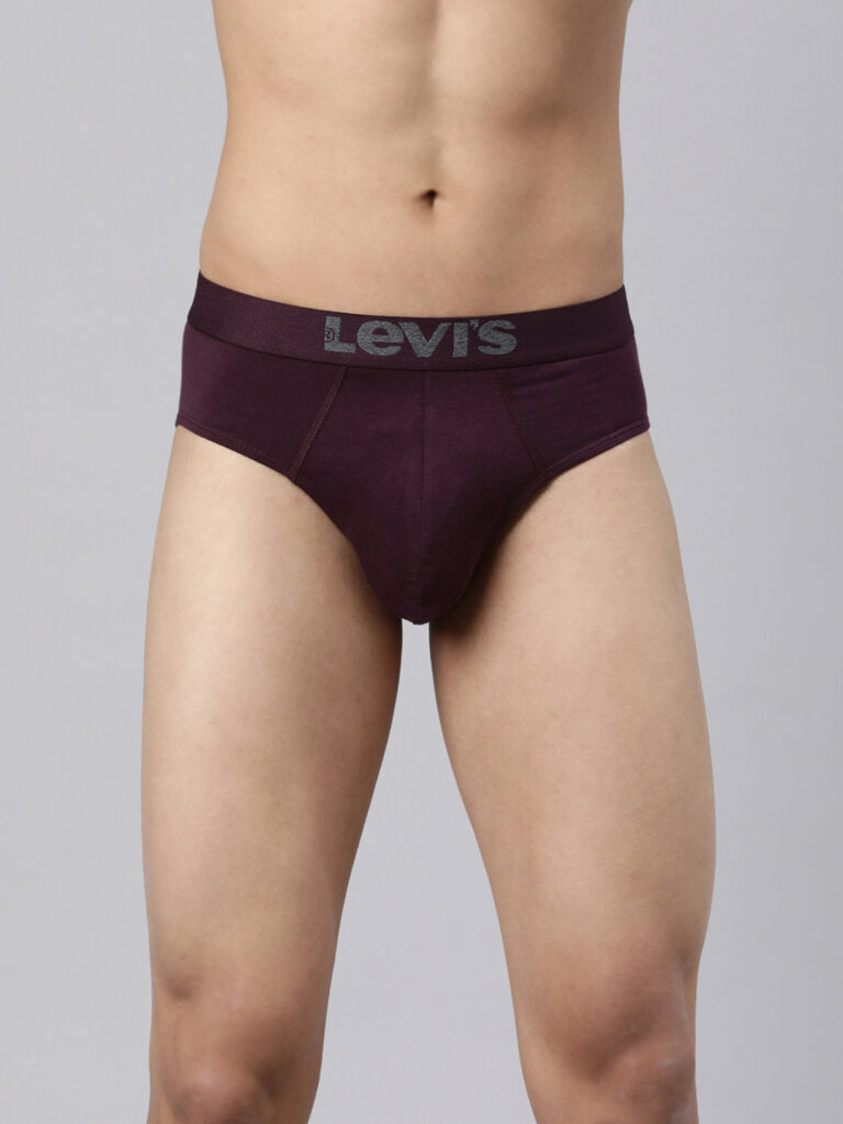 Men Solid Cotton Ultrasoft Waistband Brief