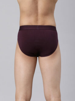 Men Solid Cotton Ultrasoft Waistband Brief