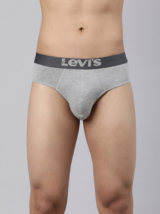 Men Solid Cotton Ultrasoft Waistband Panty