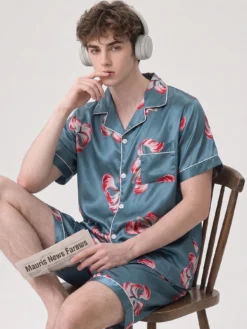 Men's 2-Piece Short Pajama Set