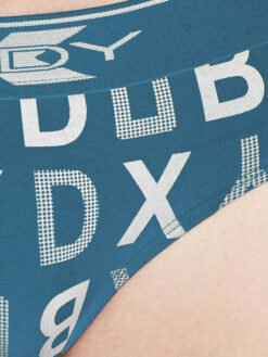 Typography Printed Men Basic Briefs