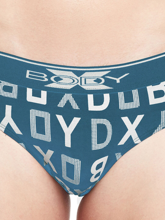 Typography Printed Men Basic Briefs