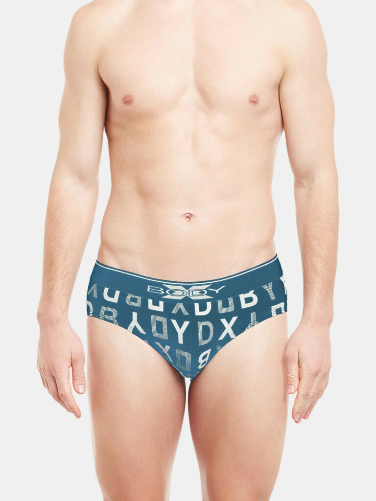 Typography Printed Men Basic Briefs