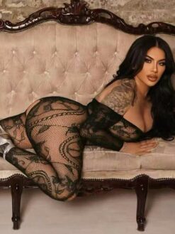 Women Sexy Mesh Bodystocking