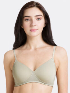 Women Solid Wireless Non Padded T-Shirt Bra