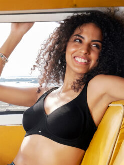 Women T-shirt Cotton Seamless Full Coverage Bra