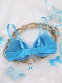 DesireSculpt Women's Minimalist Solid Color Underwire Bra