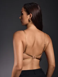 EmpressEnvy Leisure Women's Solid Color Simple Bridal Bra