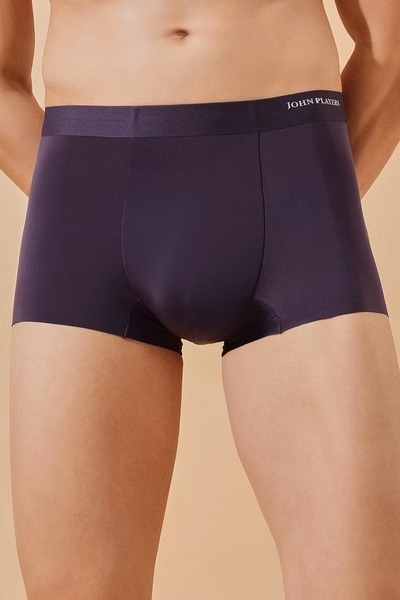 John Players Modern Bonded Trunk in Dark Purple