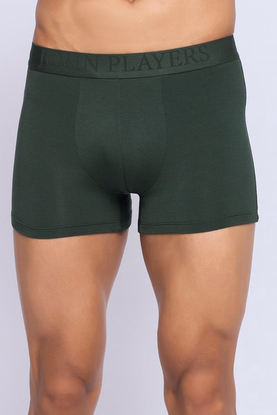 John Players Solid Trunks - Olive