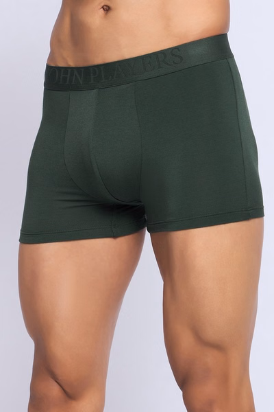 John Players Solid Trunks - Olive